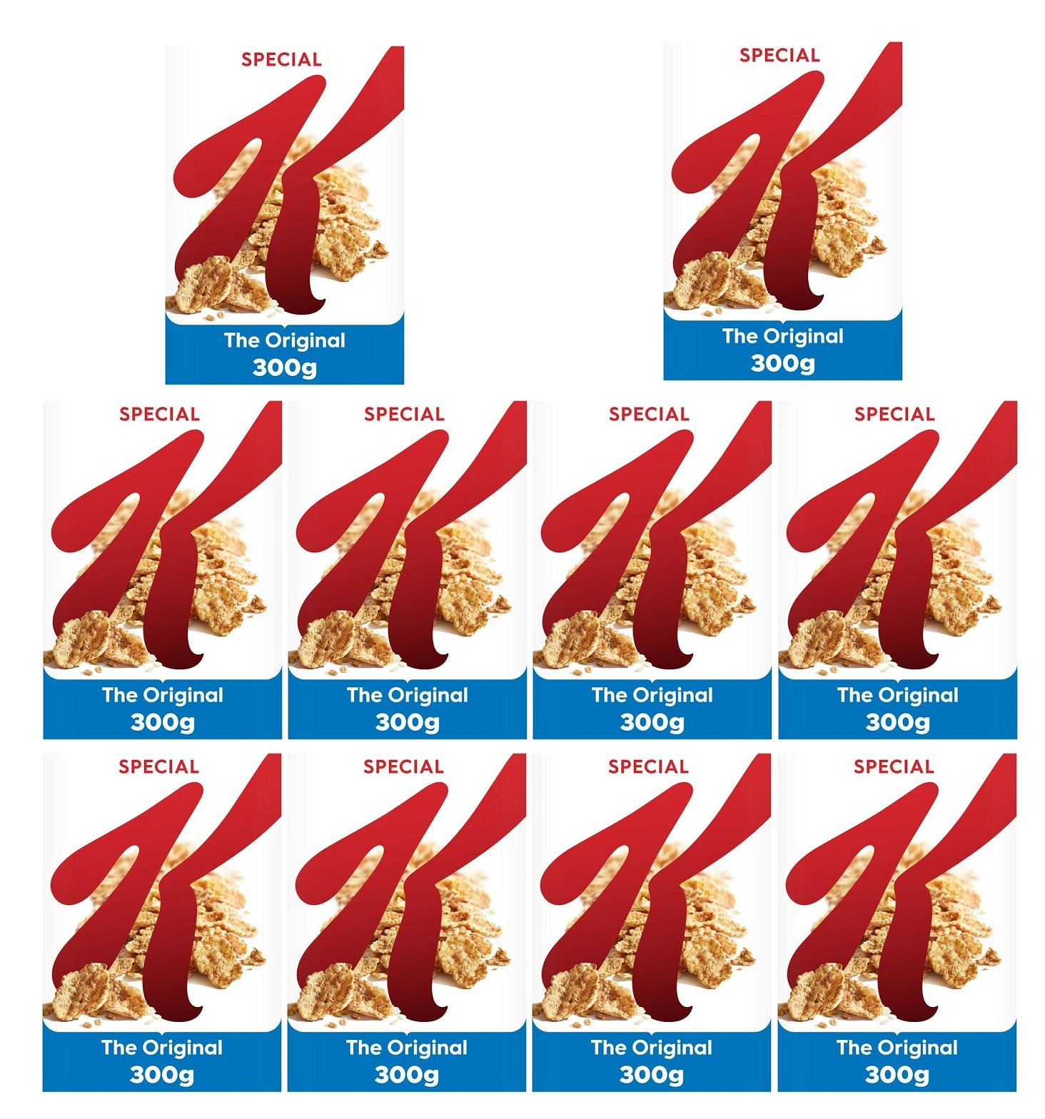 10 x Kellogg's Special K Cereal 300G