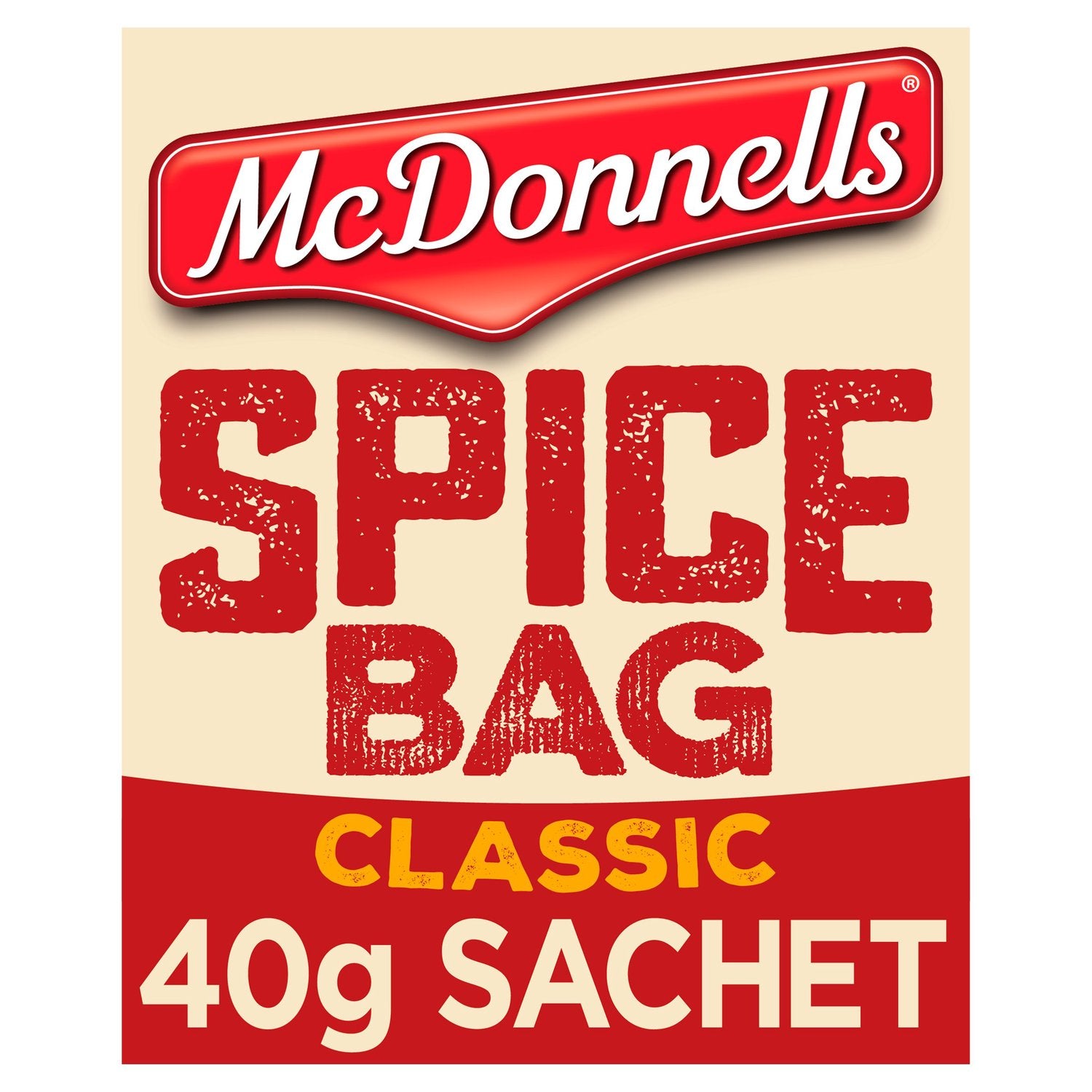 12 x Mcdonnells Spice Bag Classic Flavour Seasoning Mix 40G