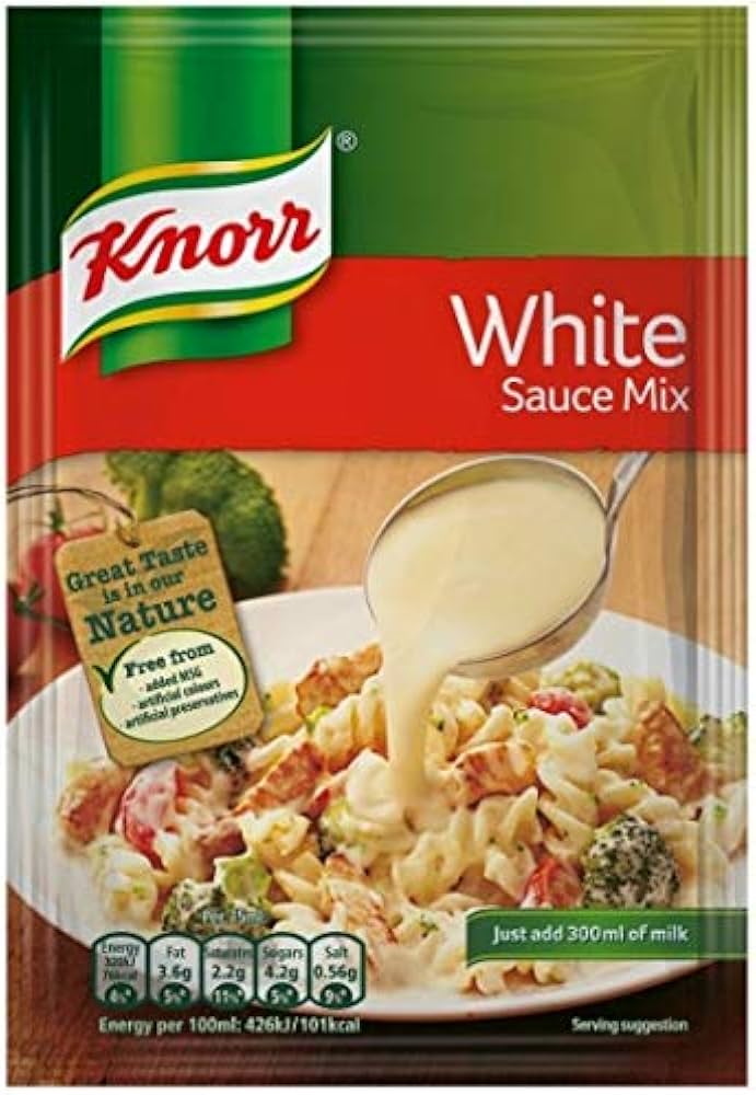 20 x Knorr White Sauce Mix 25G