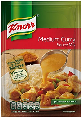 16 x Knorr Medium Curry Sauce 47G