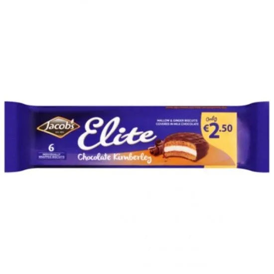 20 x Jacob's Elite Chocolate Kimberley 2.50