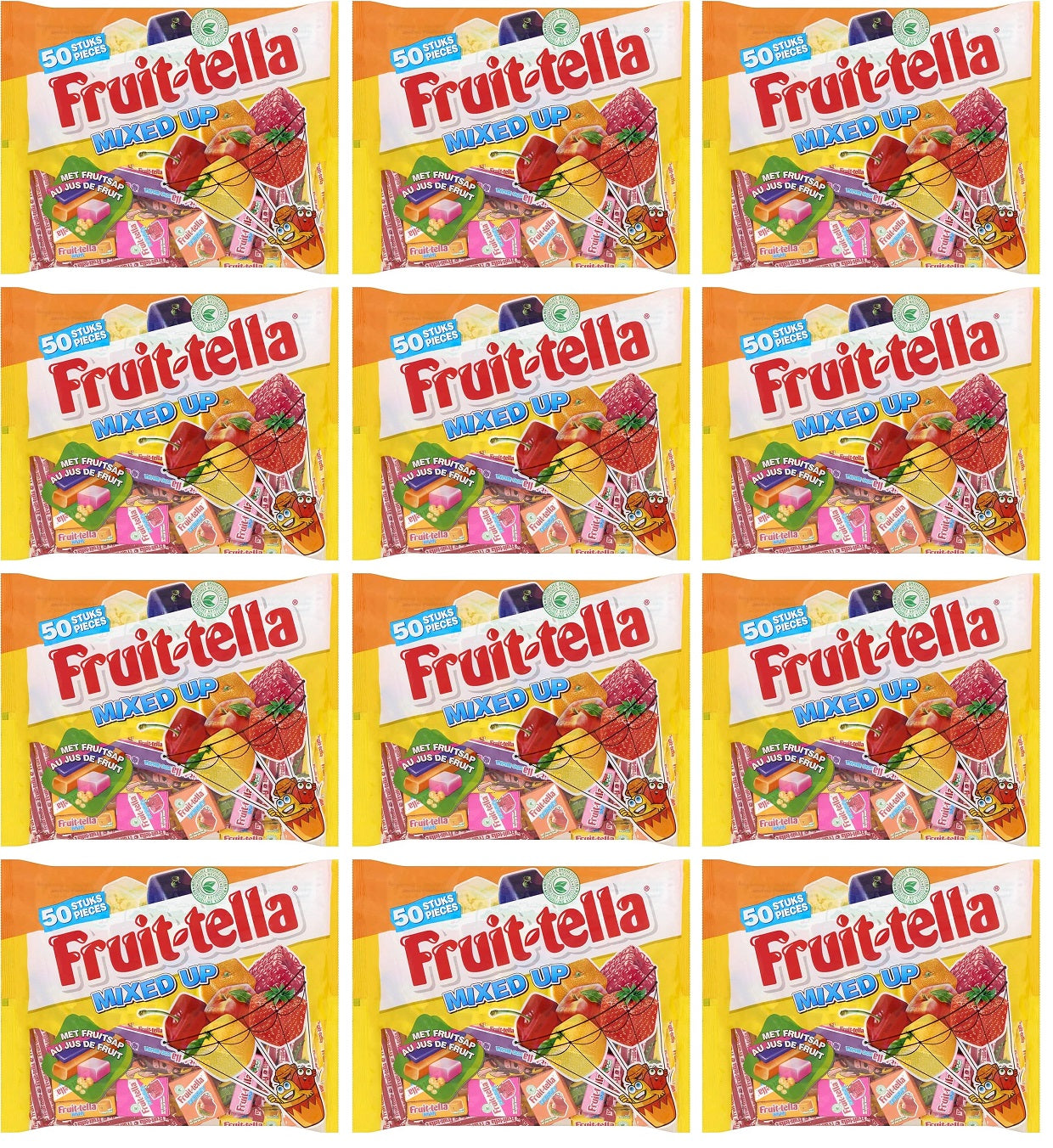 12 x Fruittella 50 Mixed Up 487G