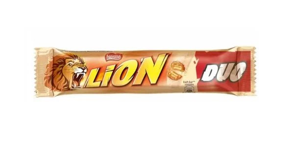 28 x Lion White Chocolate Duo Bar 60G