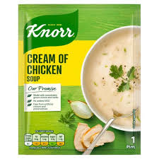 12 x Knorr Cream Of Chicken Soup 1 Pint/51G