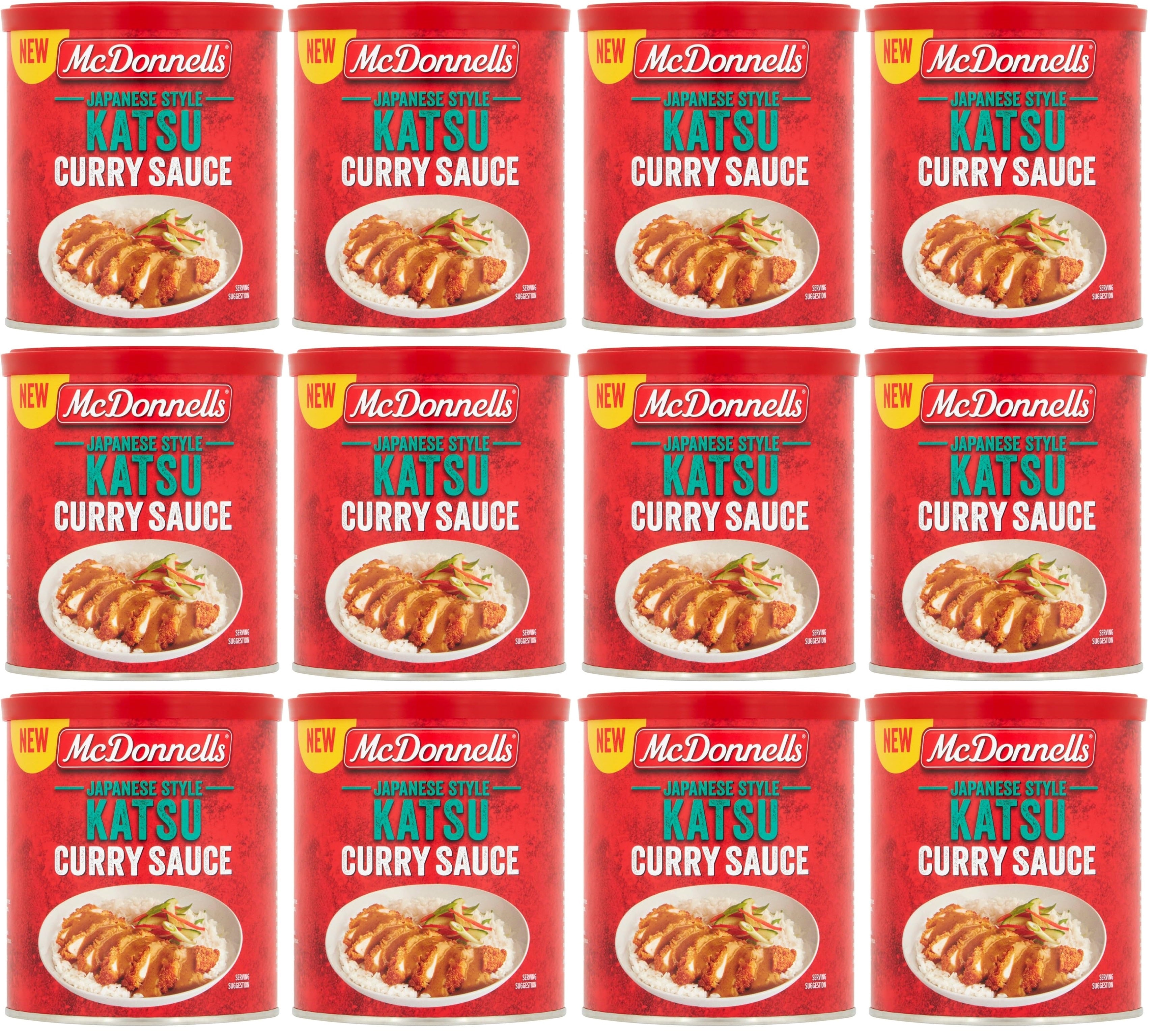 12 x Mcdonnells Katsu Curry Sauce 200G