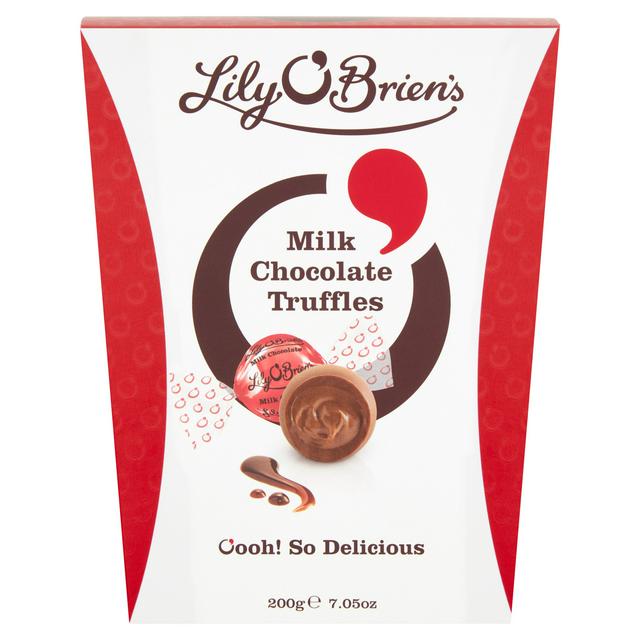 8 x Lily O Brien's Milk Chocolate Truffles 200G