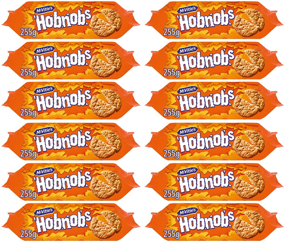 12 x Mcvitie's Hobnobs The Oaty One 255G