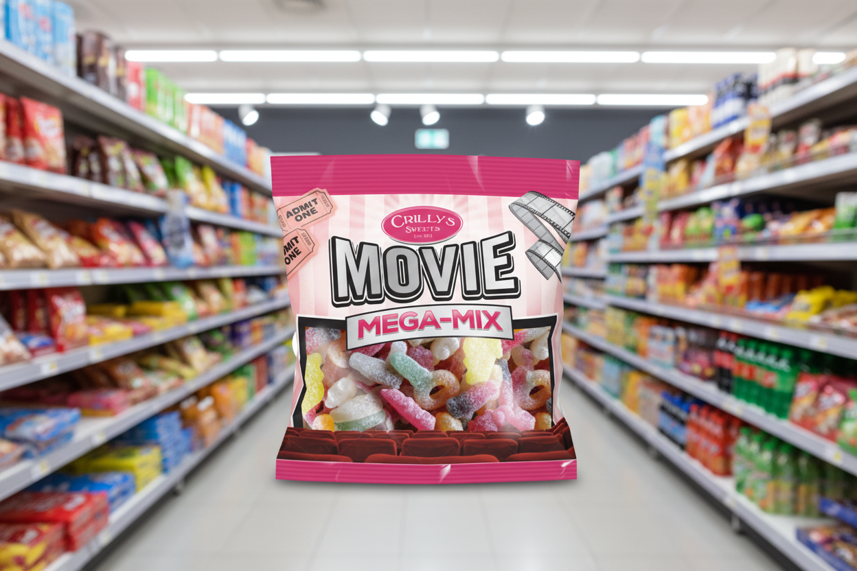 30 x Crilly's Movie Mega Mix 250G