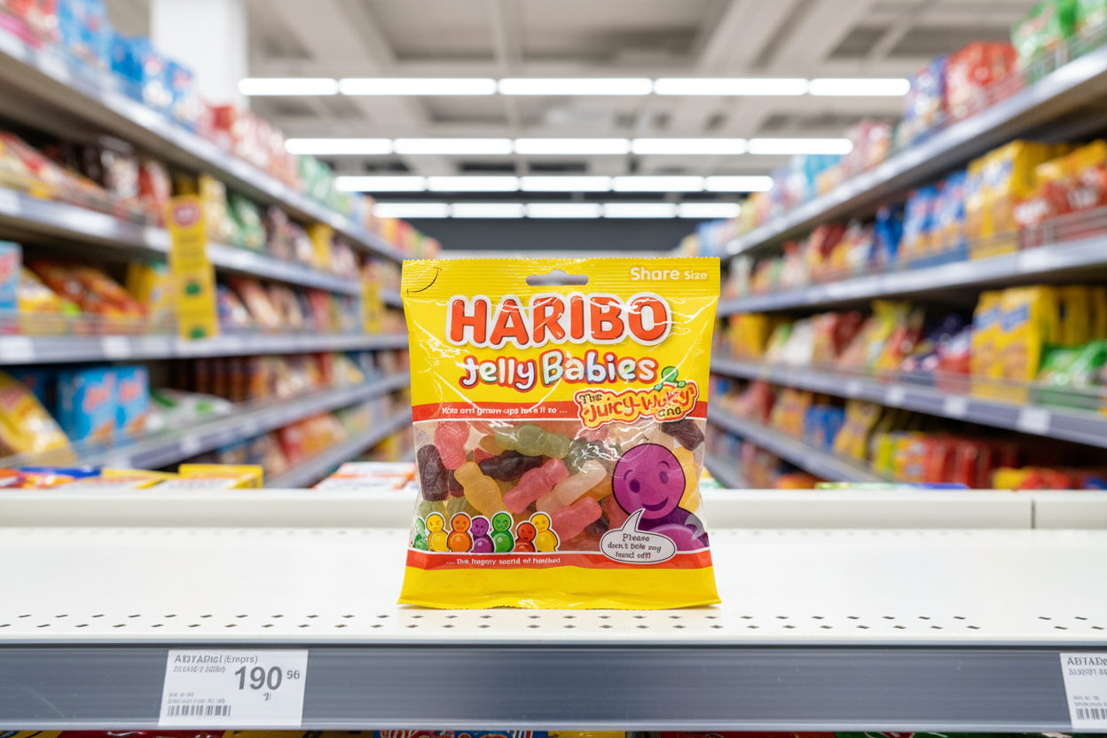 30 x Haribo Jelly Babies With Super Juicy Flavours 140G