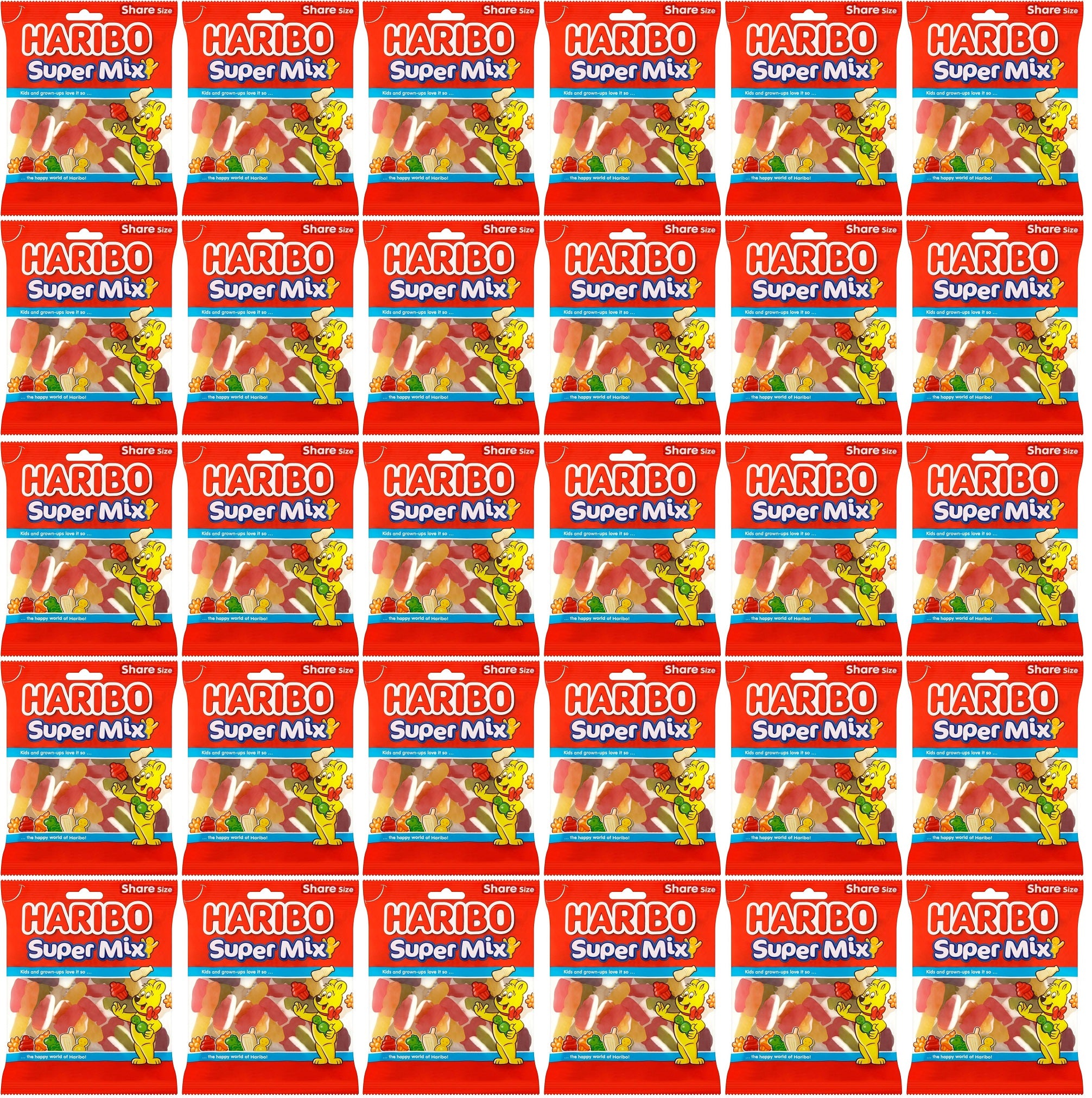 30 x Haribo Supermix 140G