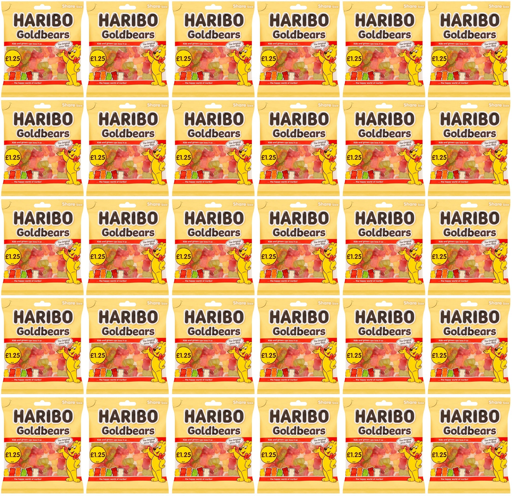 30 x Haribo Goldbears 140G