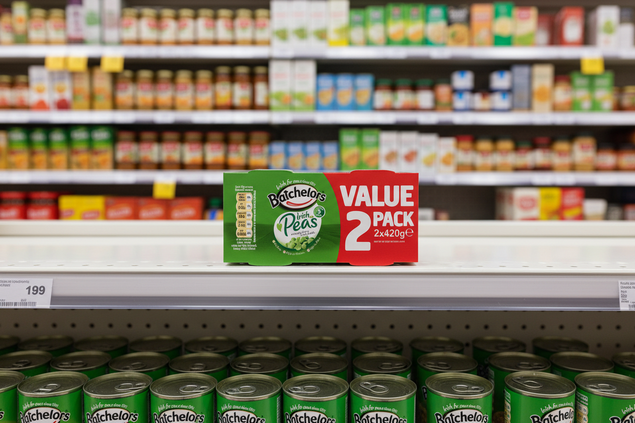 12 x Batchelors Irish Peas 2 X 420G
