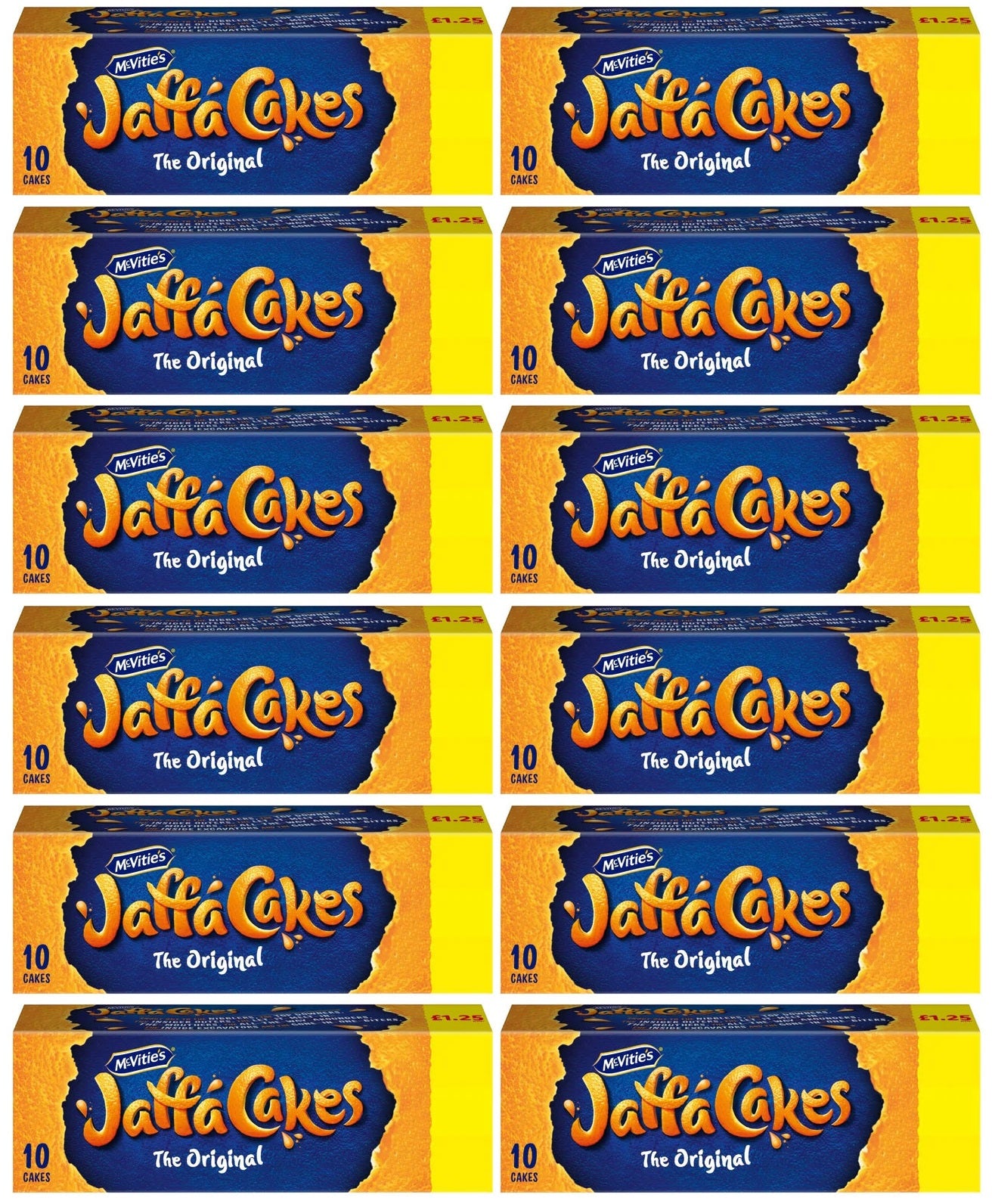 12 x Mcvitie's 10 Jaffa Cakes The Original