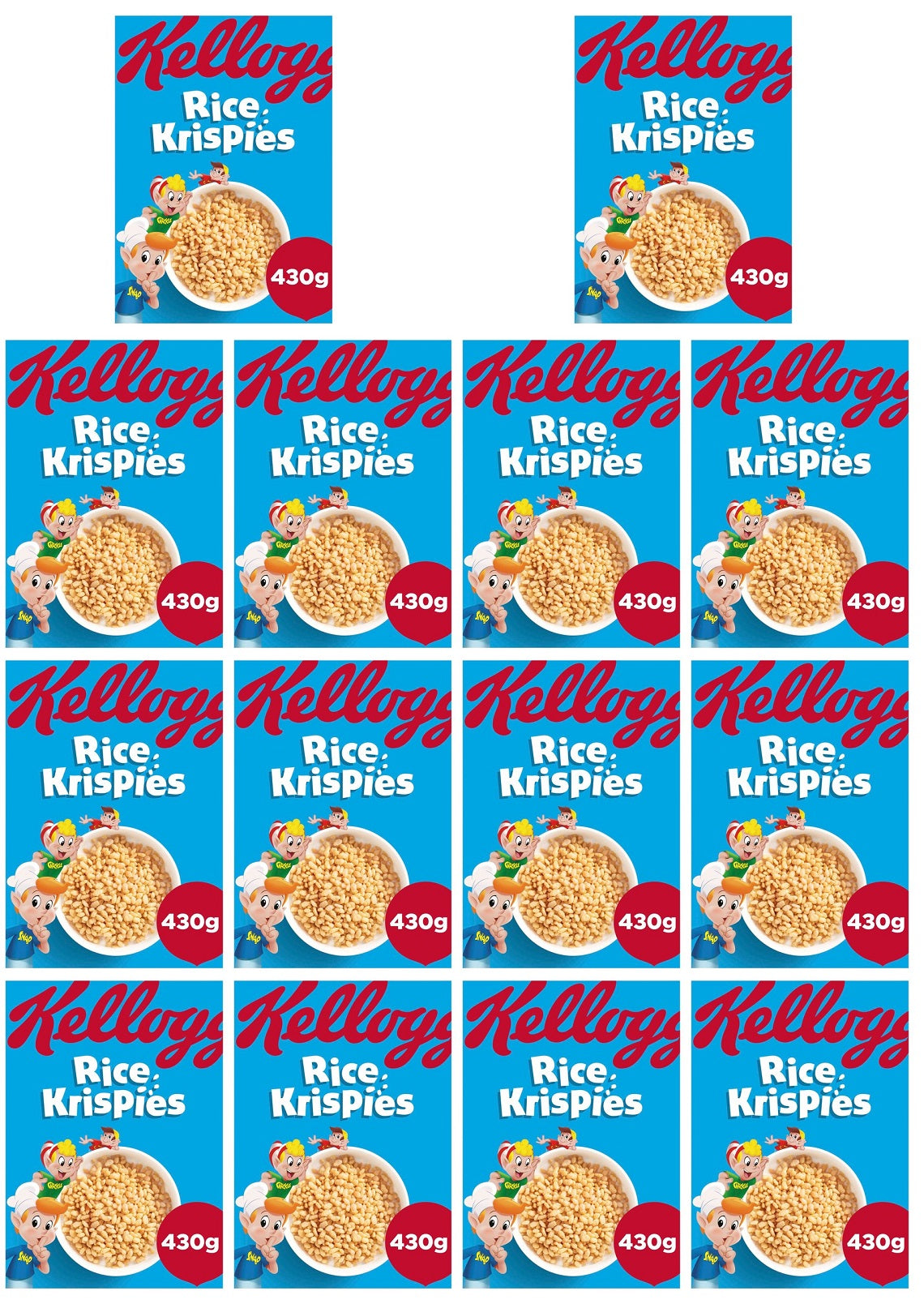 14 x Kellogg's Rice Krispies 430G