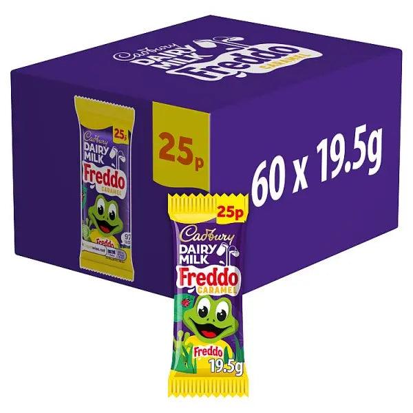 60 x Cadbury Dairy Milk Freddo Caramel Chocolate Bar 19.5G