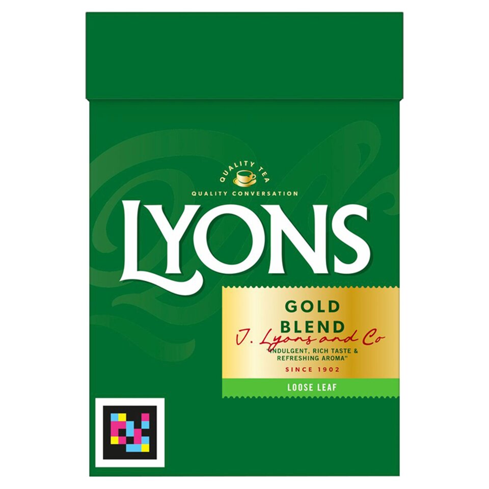 12 x Lyons Gold Blend Loose Leaf 250G