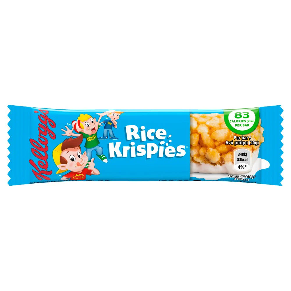 25 x Kellogg's Rice Krispies Cmb Bar 20G