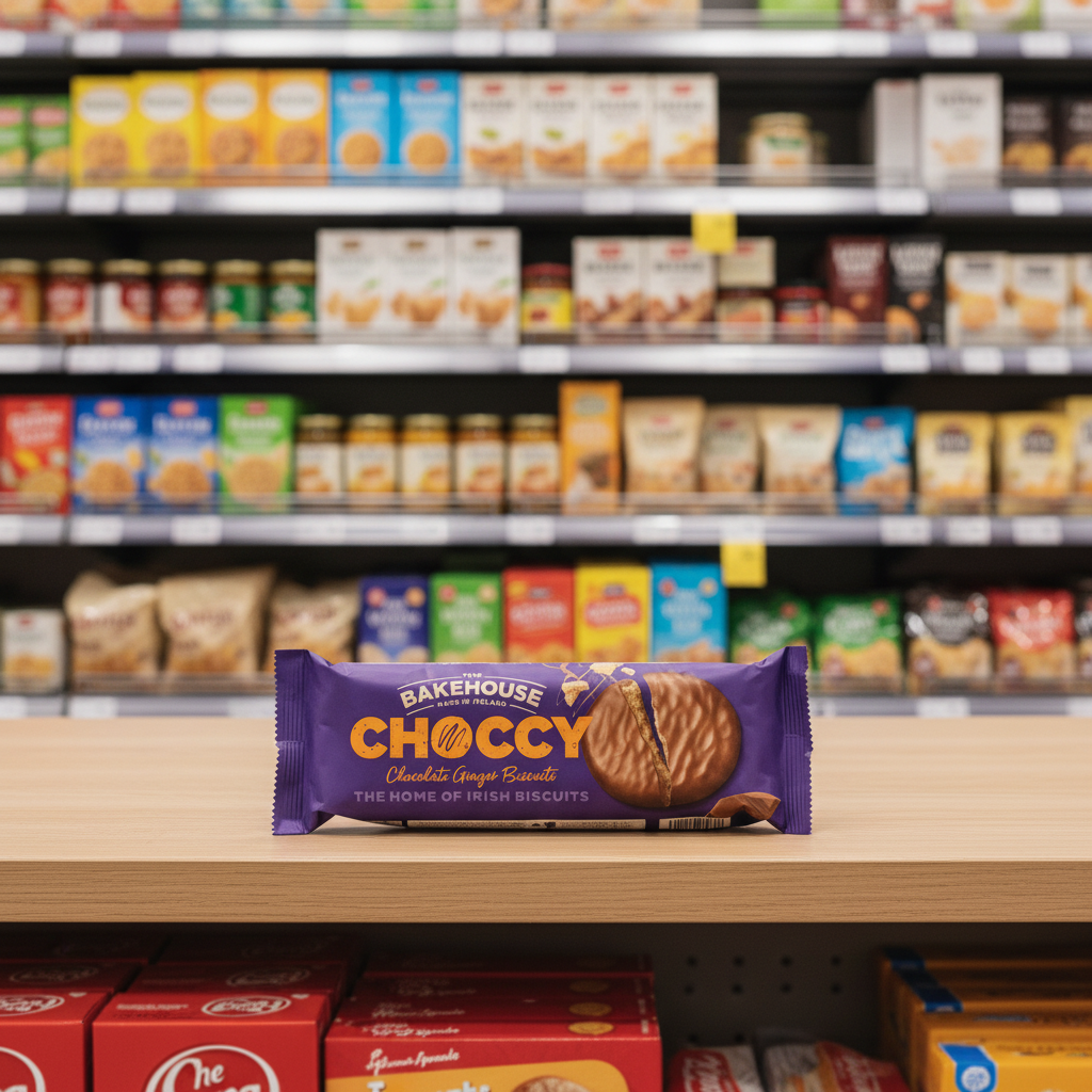 12 x The Bakehouse Choccy Chocolate Ginger Biscuits 200G