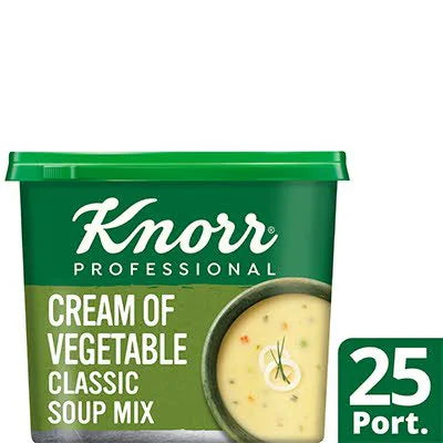 Knorr Professional Classic Cream Of Veg Soup 25 Port