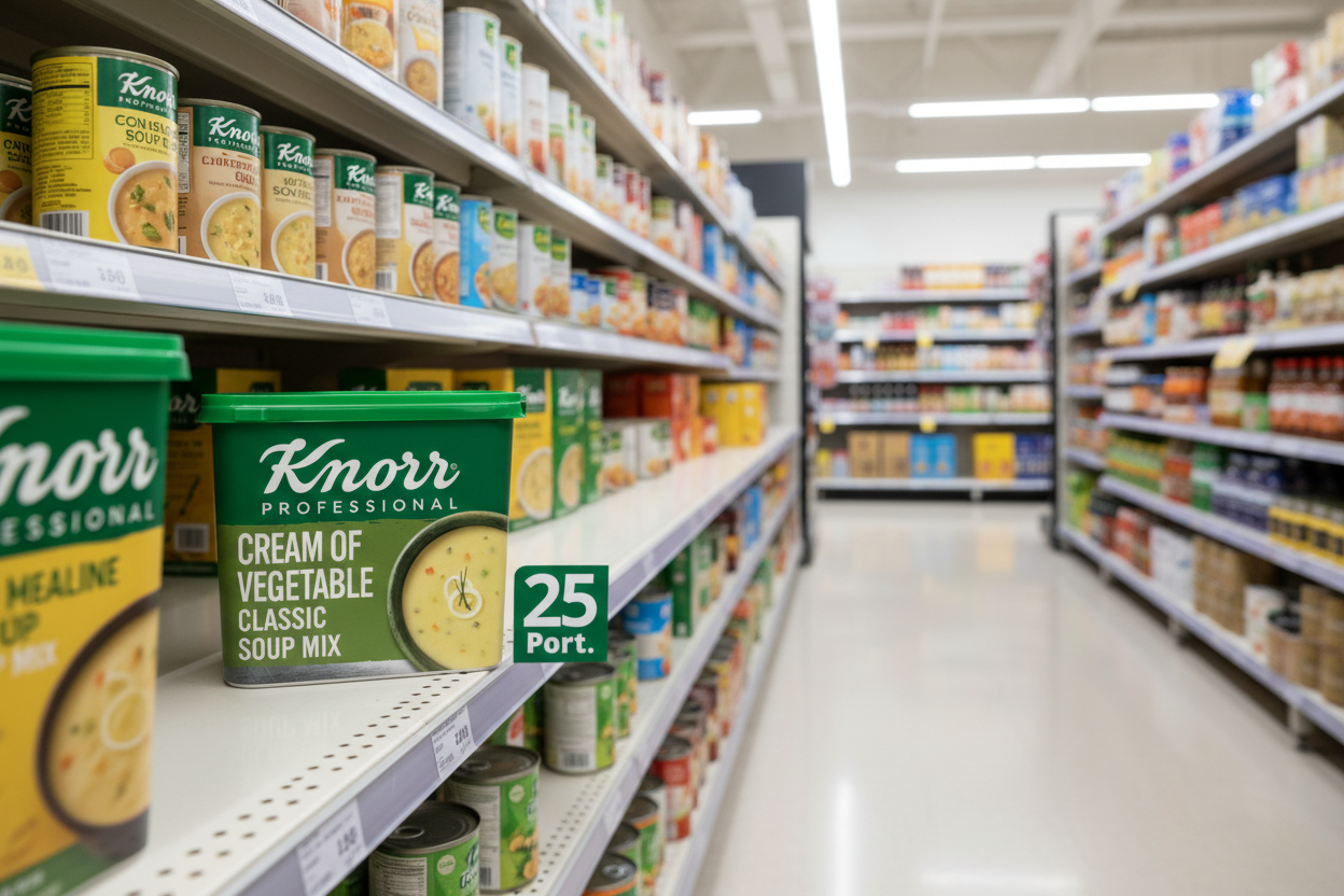 Knorr Professional Classic Cream Of Veg Soup 425g 25 Portions