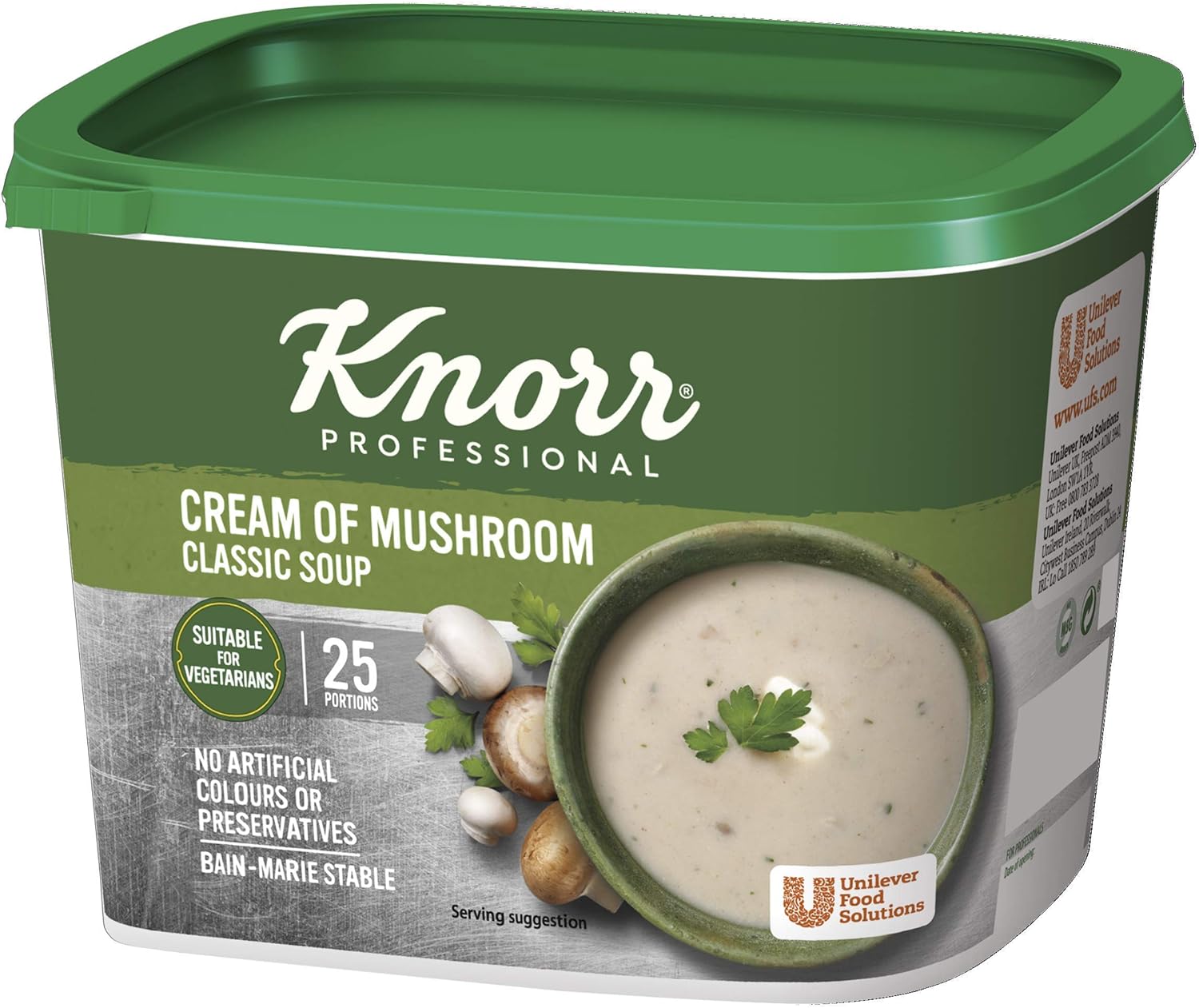 Knorr Professional Classic Cream Of Mushroom Soup 25 Port