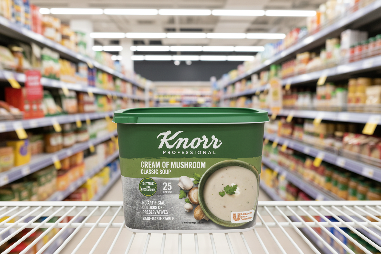 Knorr Professional Classic Cream Of Mushroom Soup 25 Port