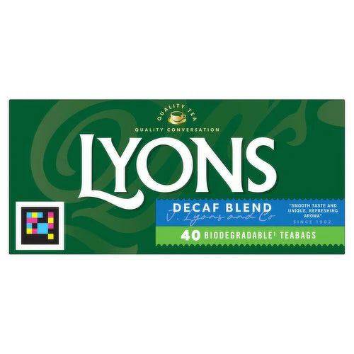 12 x Lyons Decaff 40's - 116G