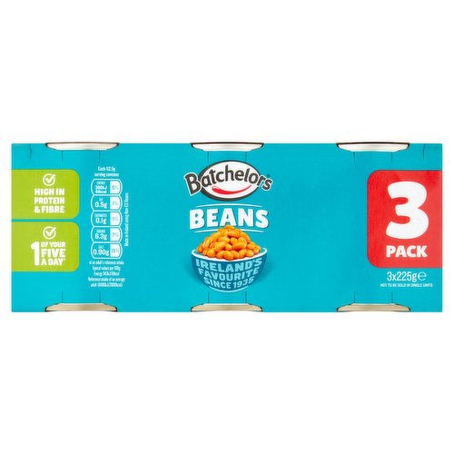 12 x Batchelors Beans 3 X 225G