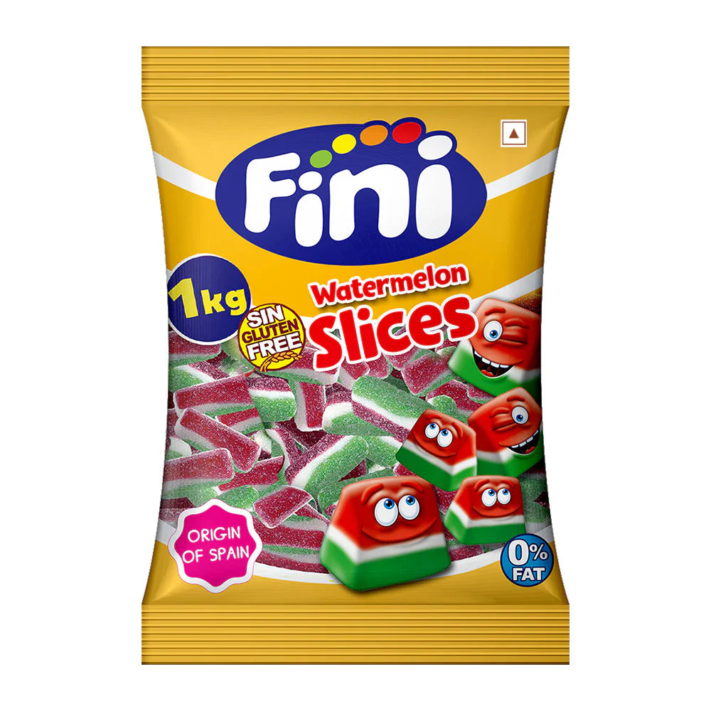 150 x Fini Sour Watermelon Slices 1Kg