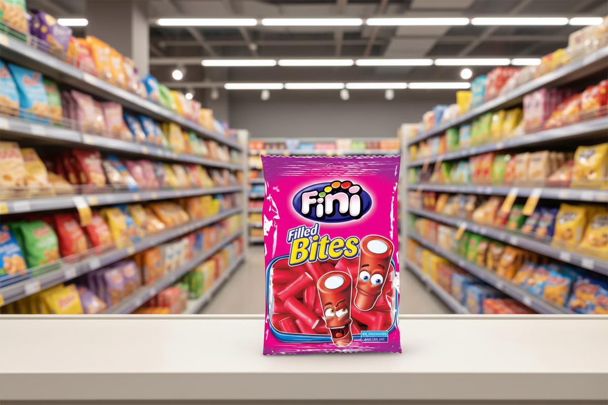 12 x Fini Strawberry Bites Bag