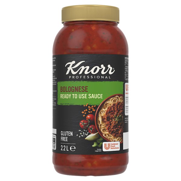 2 x Knorr Professional Bolognese Ready To Use Sauce 2.2L