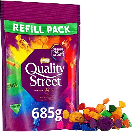 6 x Quality Street Refill Pack - 685GM