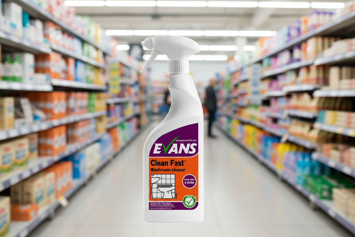 6 x Evans Washroom Cleaner