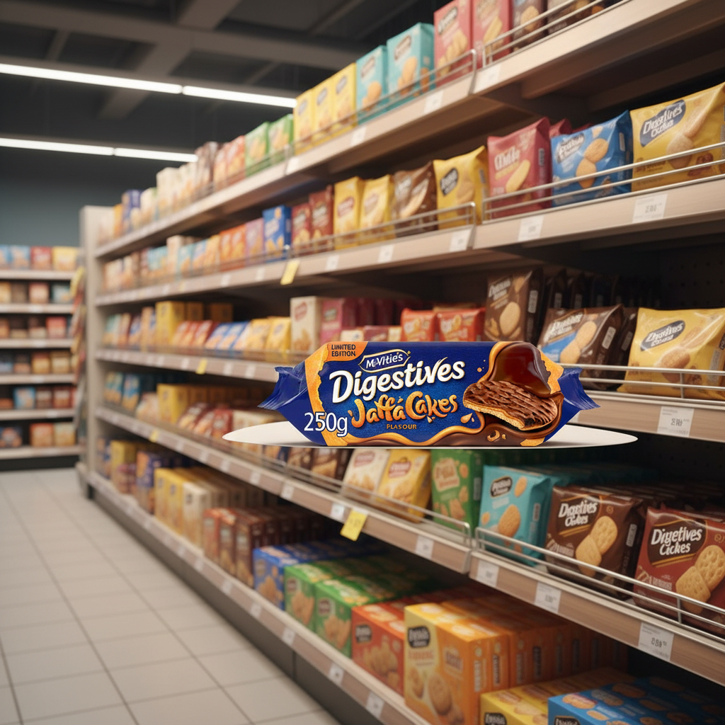 12 X Mcvities Jaffa Digestives - 250Gm