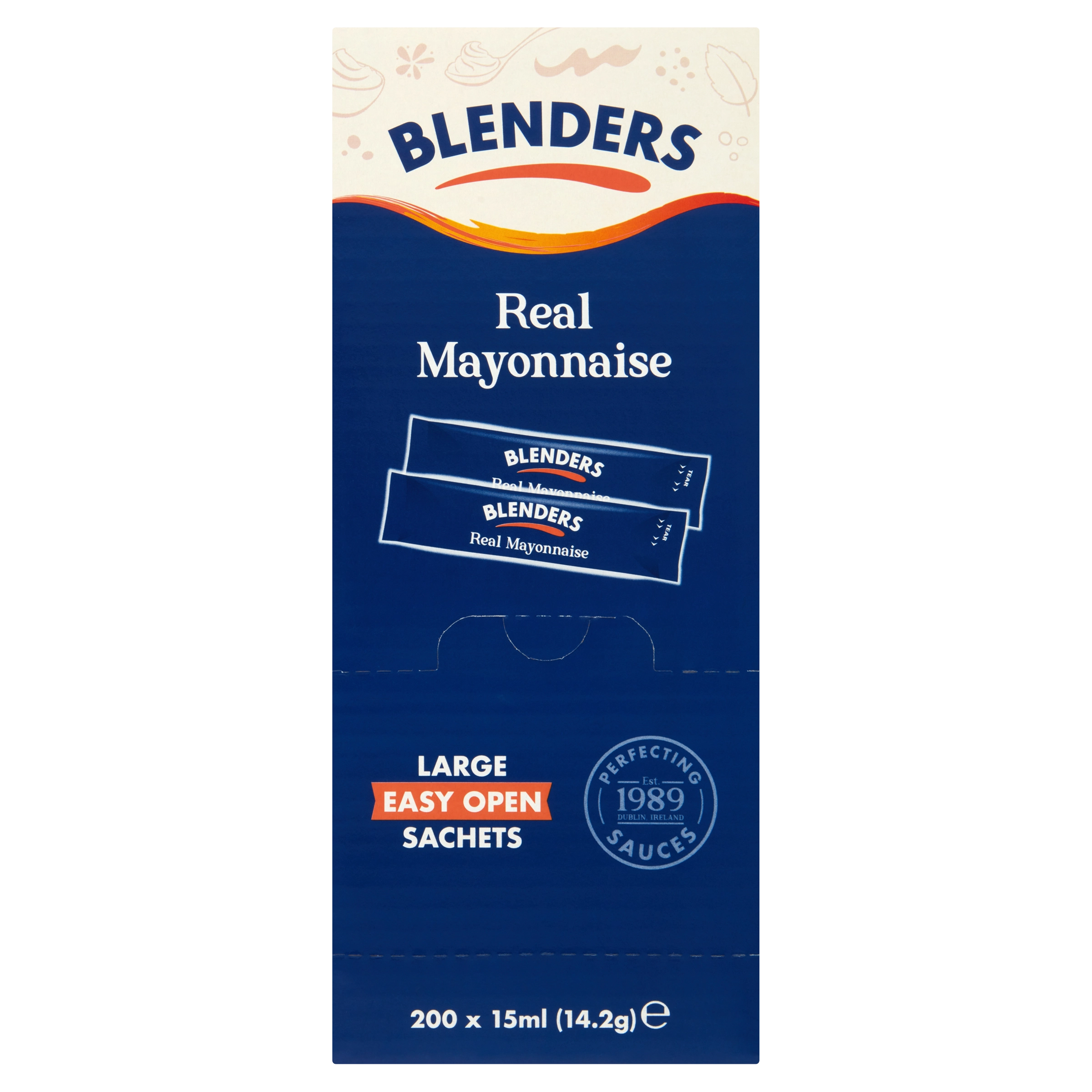 200 x Blenders Real Mayonnaise 200 X 15Ml (14.2G)