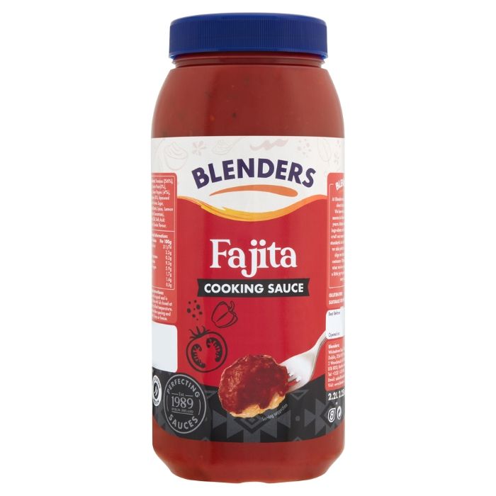 2 x Blenders Fajita Cooking Sauce 2.25Kg