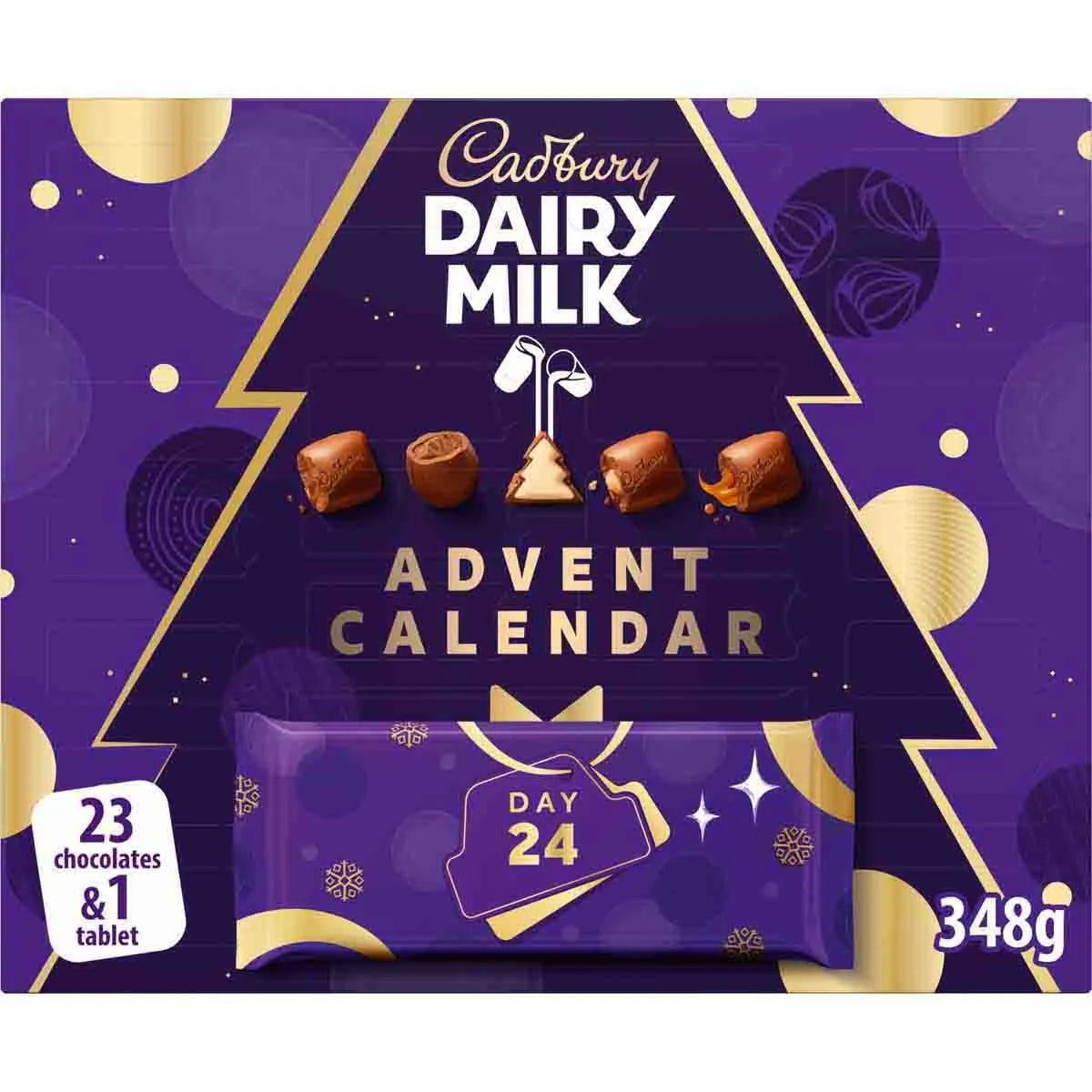 6 x Cadbury Adult Advent Calendar - 348GM
