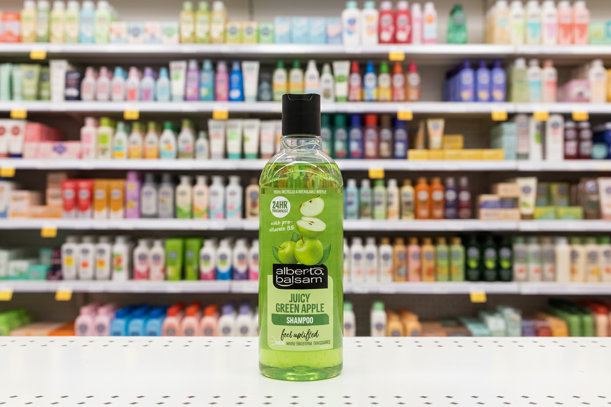 6 X Alberto Balsam Shampoo Green Apple - 300Ml