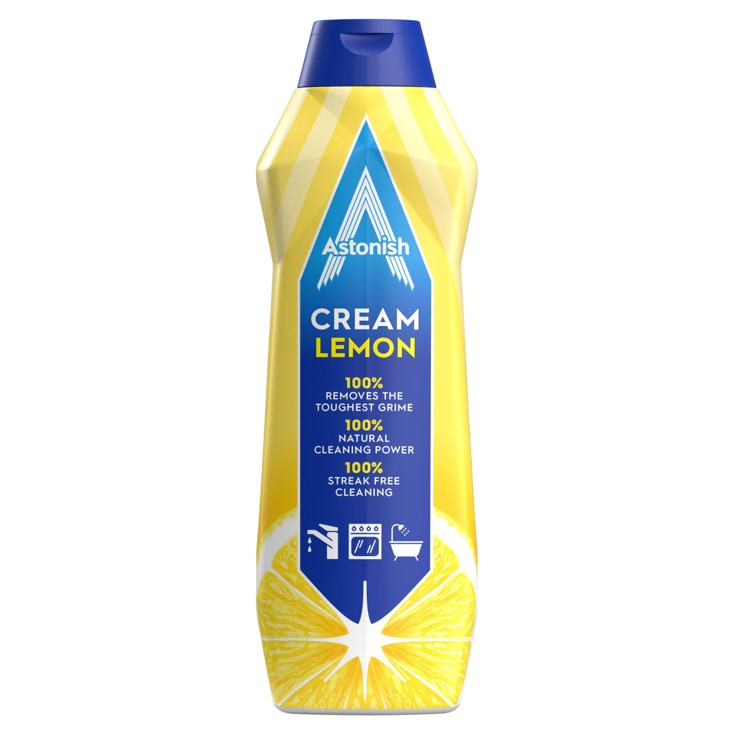 12 x Astonish Cream Lemon  - 500ML