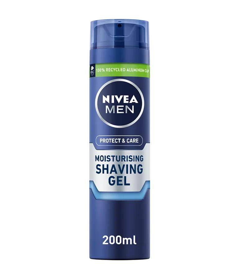 6 x Nivea Nivea Men Protect & Care Aloe Vera Shaving Gel  200Ml