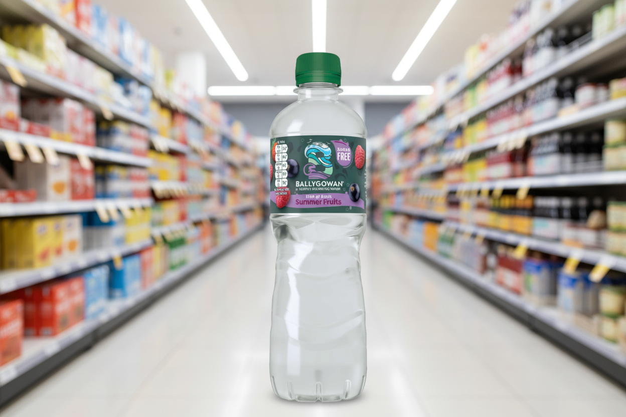 24 x Ballygowan Sparkling With A Hint Of Summer Fruits 500Ml