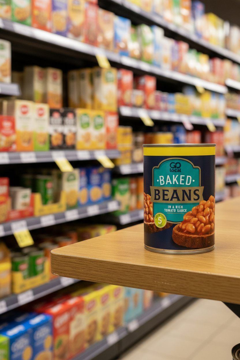12 X Go Local Baked Beans - 400G