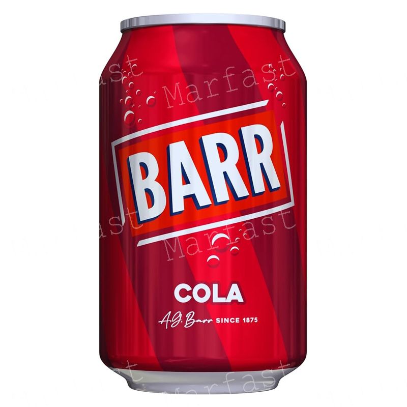 24 x Barr Cola Can - 330Ml