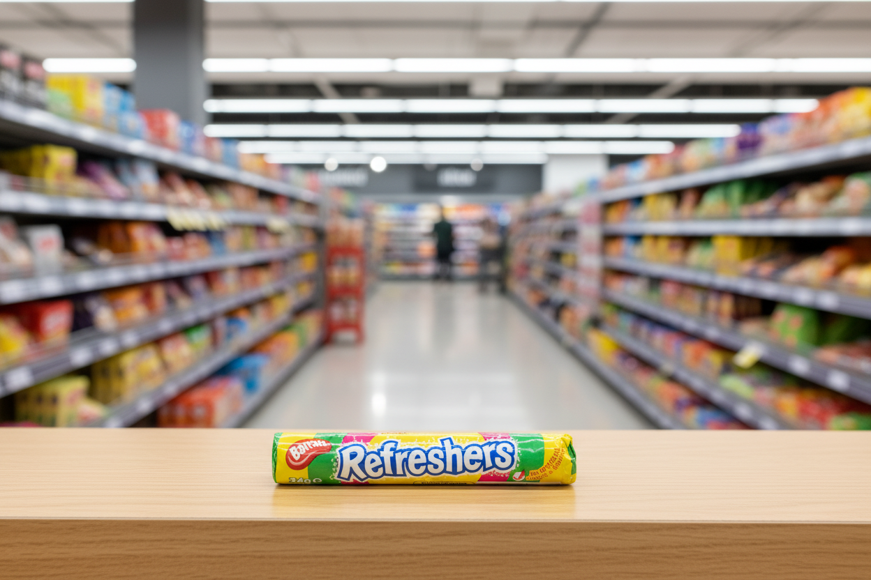 10 x Barratt Refreshers Rolls 34G