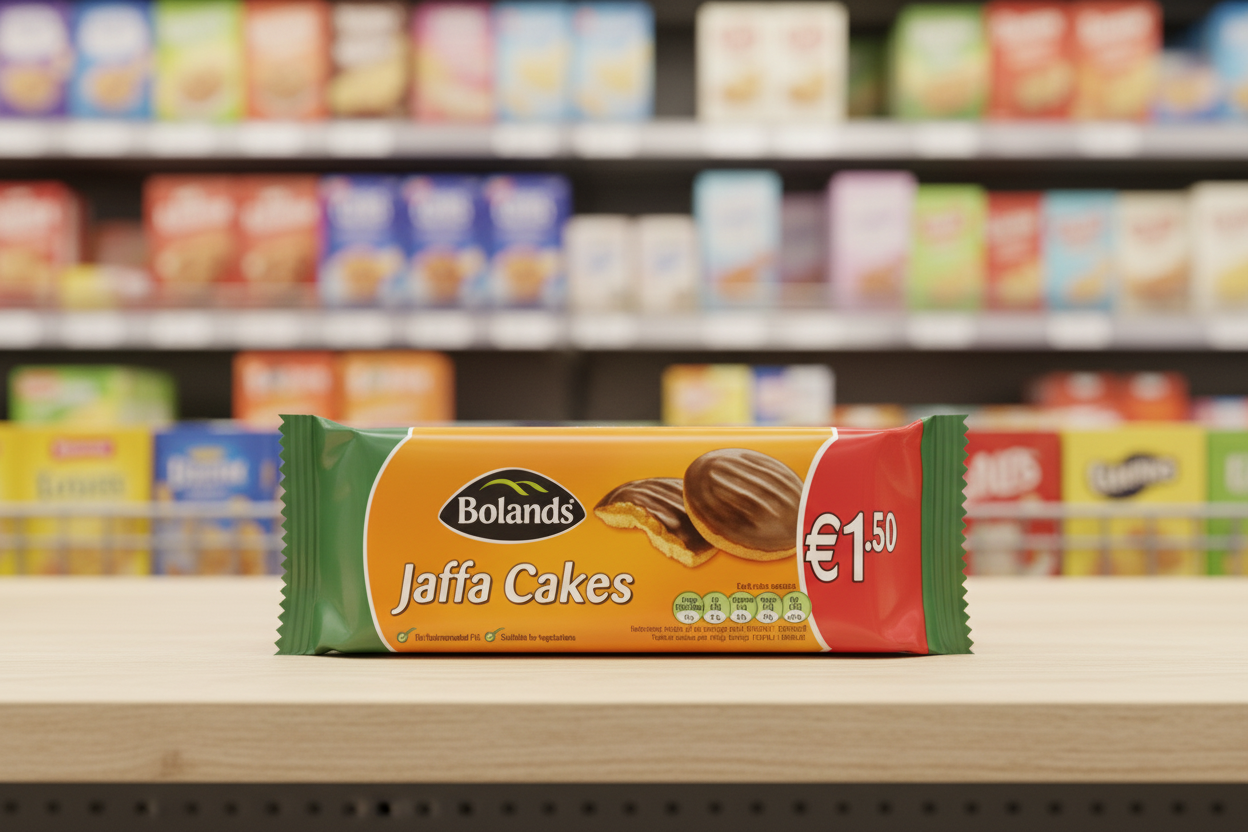 28 x Bolands Jaffa Cakes 135G