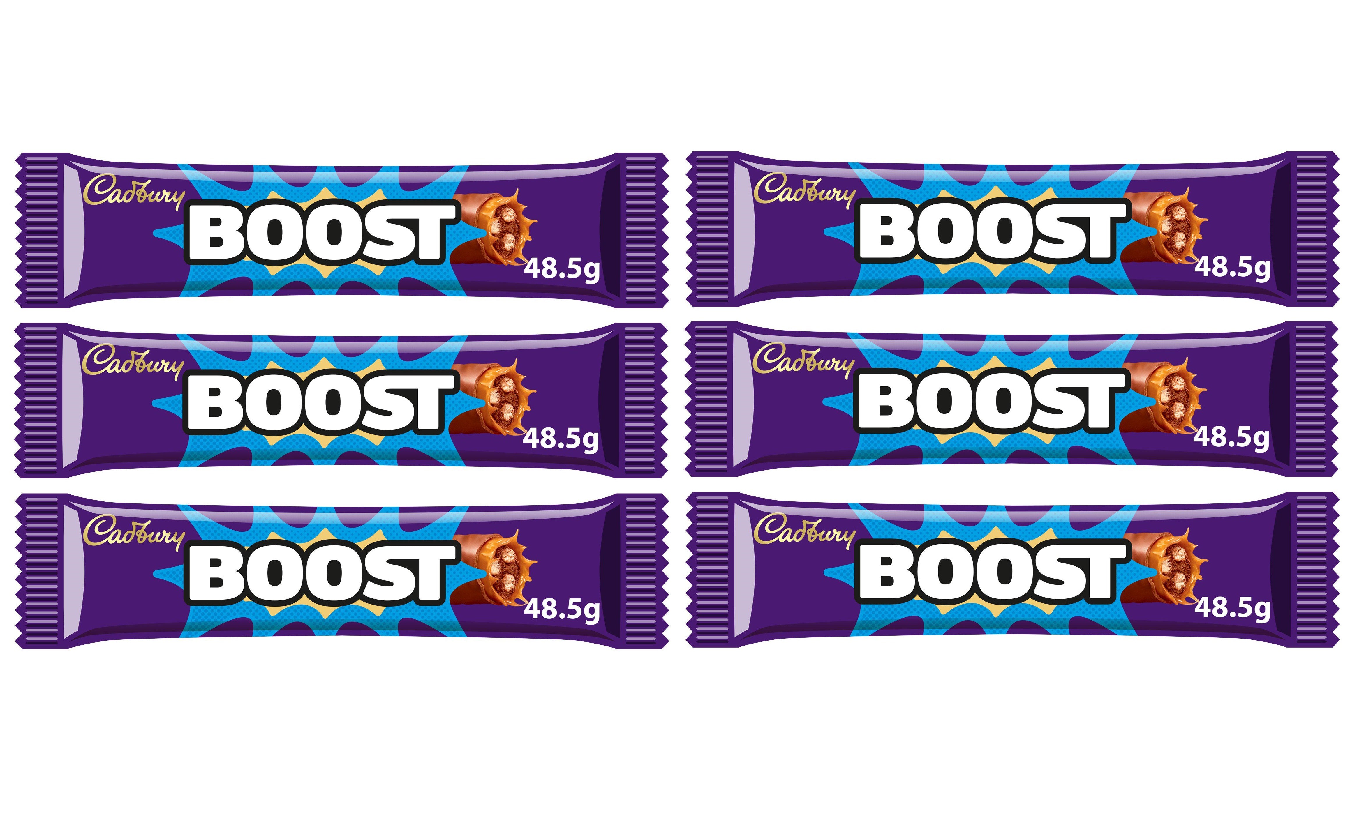 6 x Cadbury Boost 48.5Gm