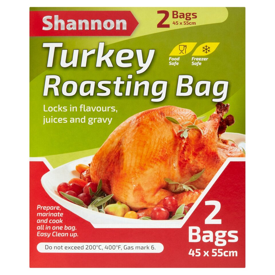 50 x Shannon Turkey Roasting Bag 2 Bags