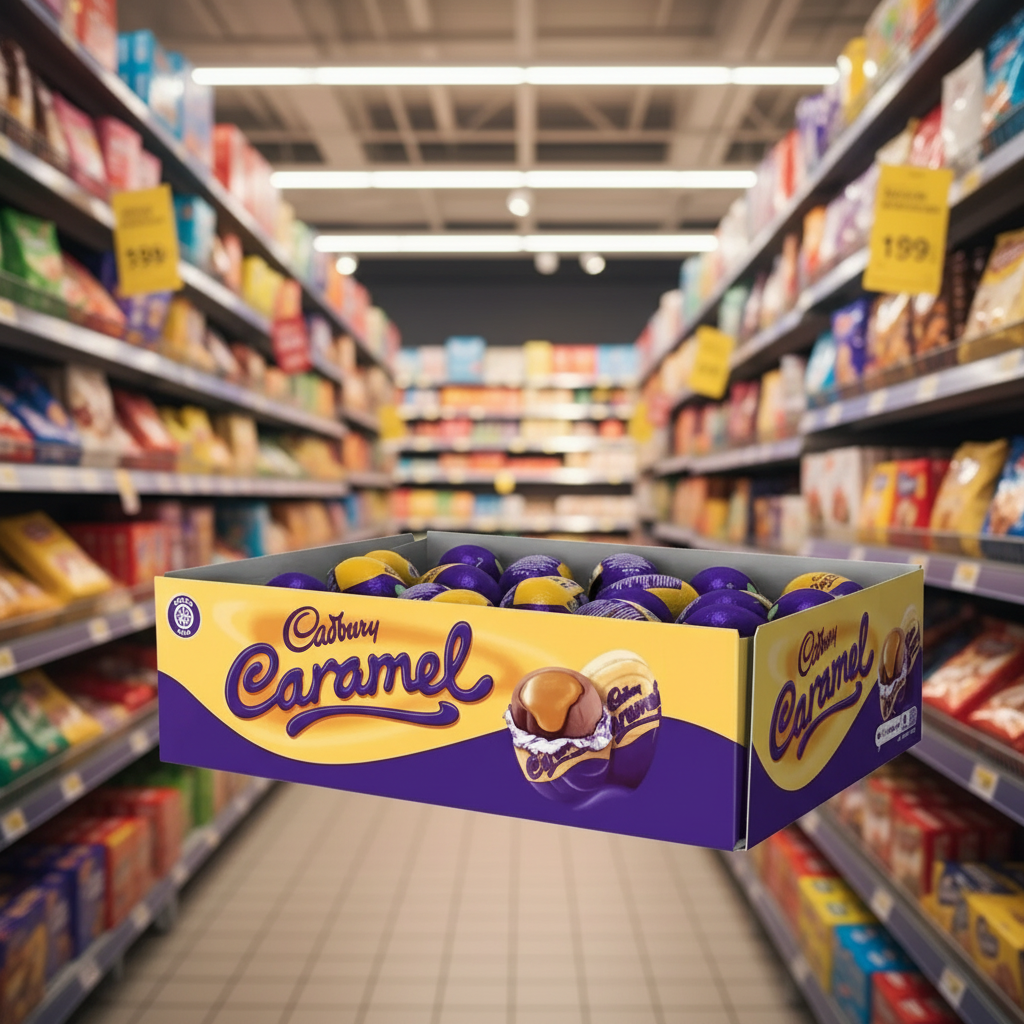 48 x Cadbury Caramel Egg Single - 40GM