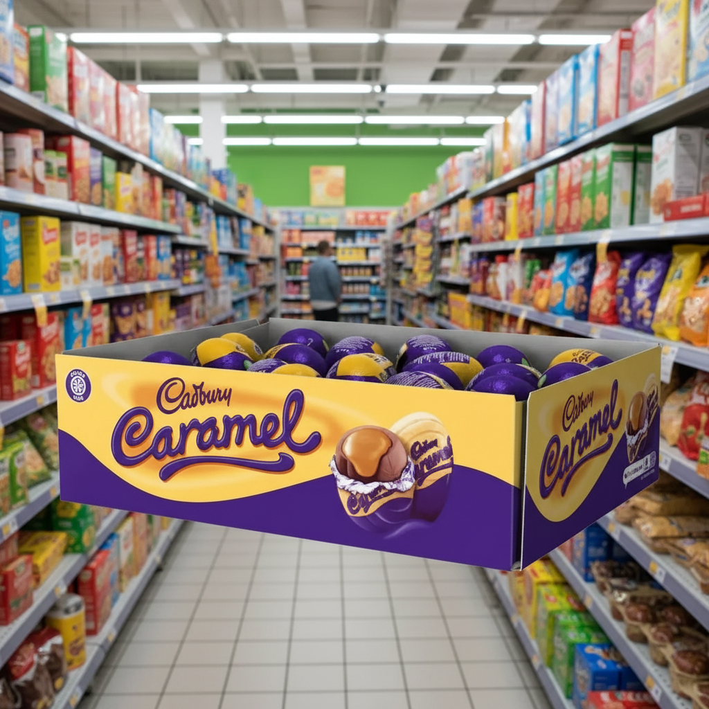 48 x Cadbury Caramel Egg Single - 40GM