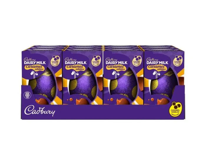 12 x Cadbury Caramel Nibbles Small Egg - 96GM